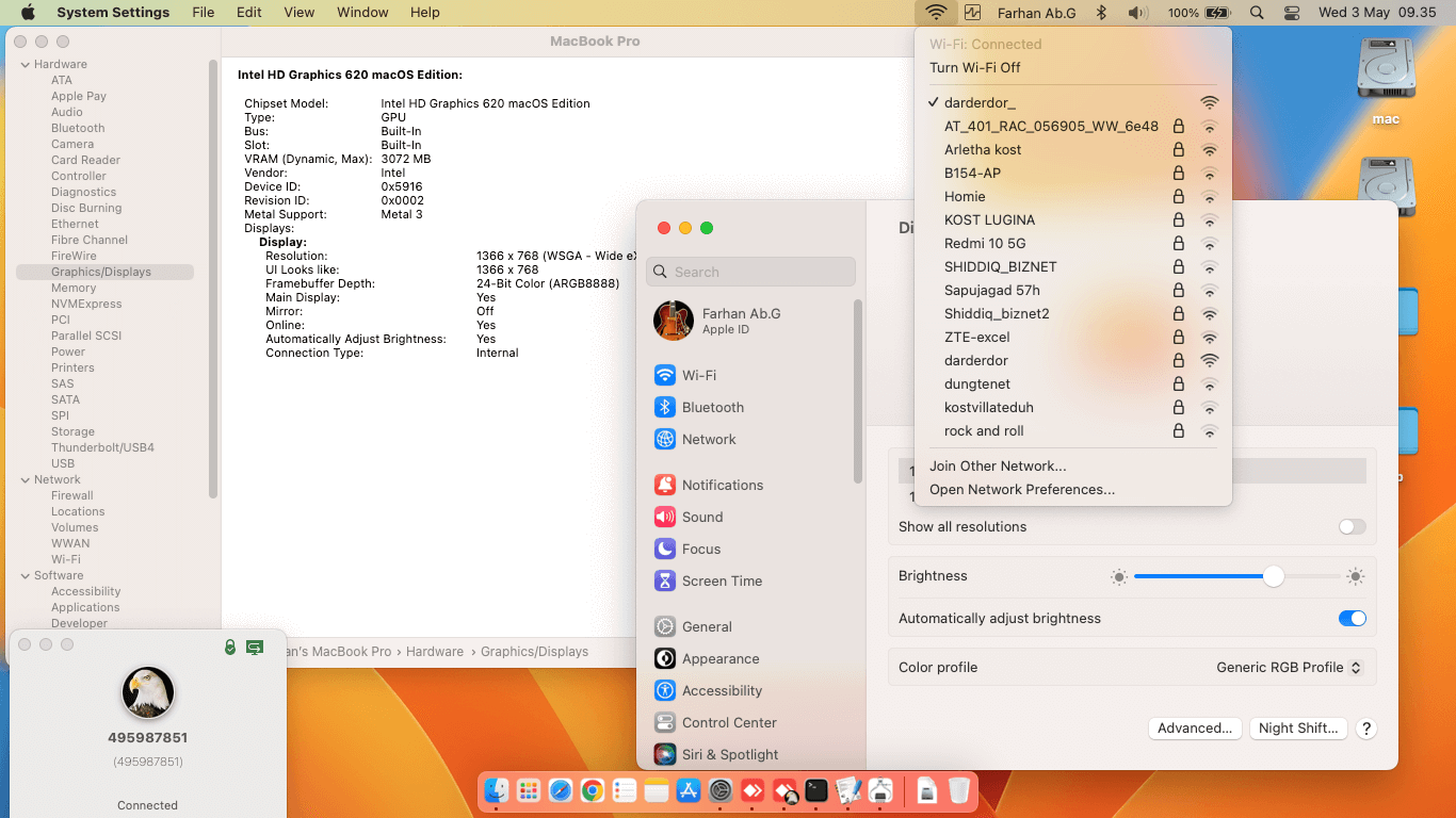 Asus A456UR GA090D 7th [KabyLake   Intel HD 620 + I2C]   OpenCore 6